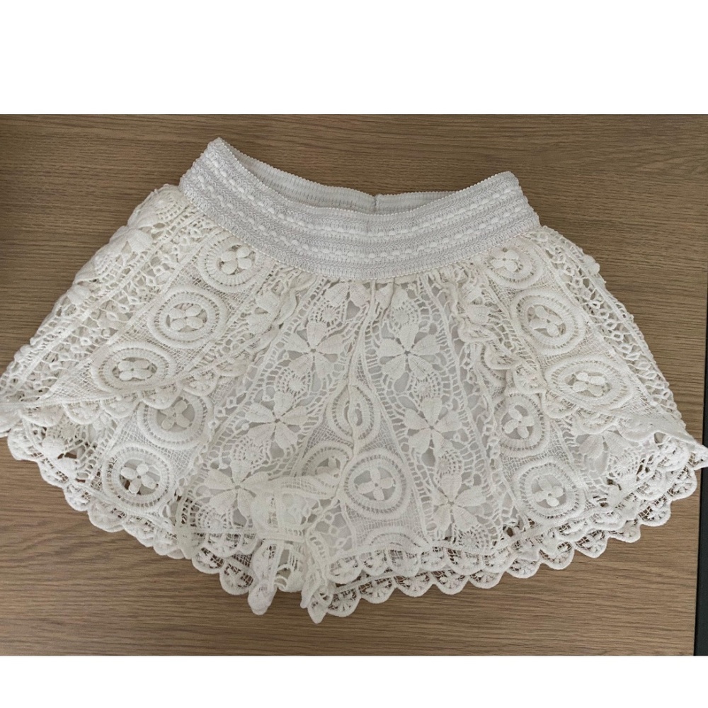 White Shorts
